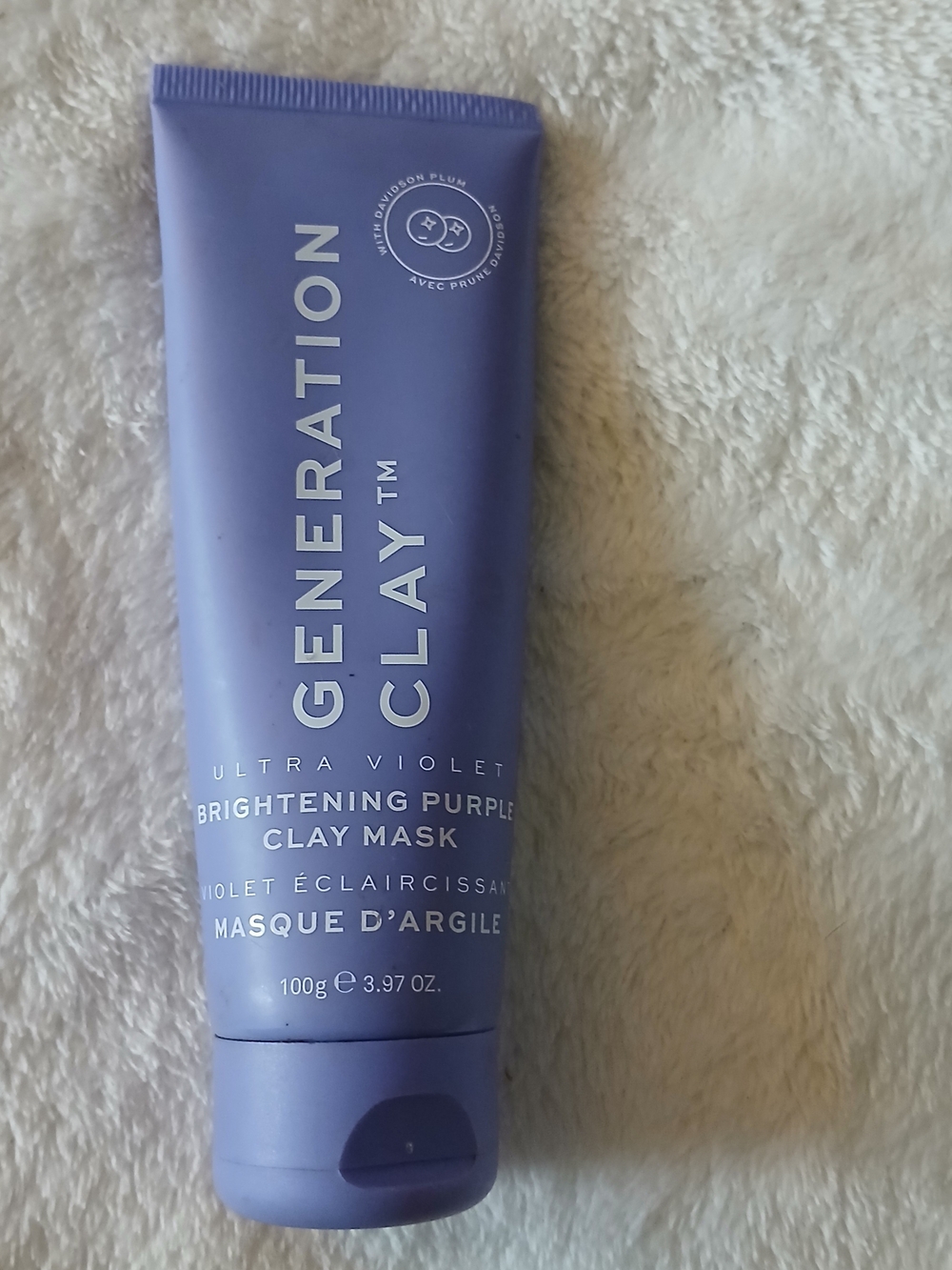 Generation Clay ULTRA VIOLET Brightening Purple Clay Mask 3.97 oz MSRP $49